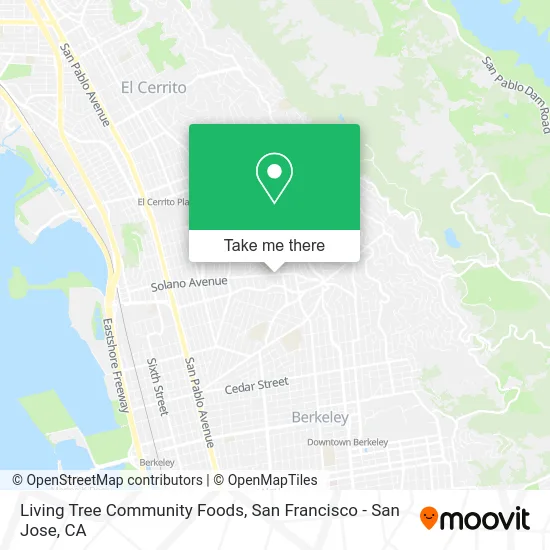 Living Tree Community Foods map