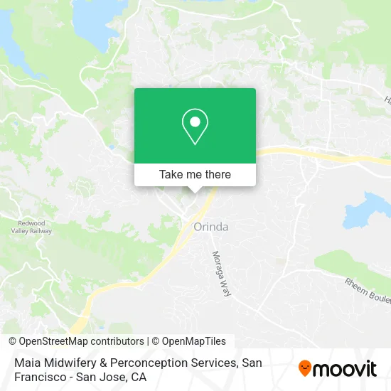Mapa de Maia Midwifery & Perconception Services