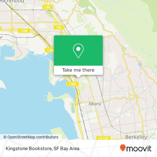 Kingstone Bookstore map