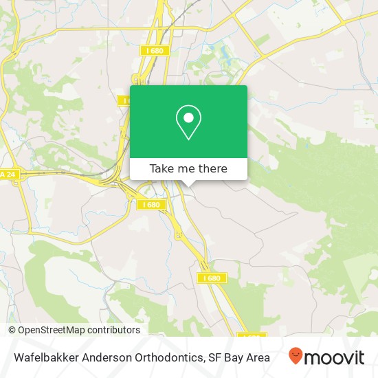 Wafelbakker Anderson Orthodontics map