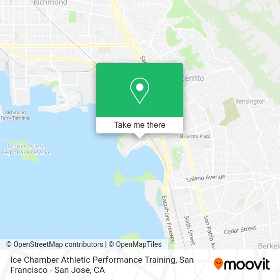 Ice Chamber Athletic Performance Training map