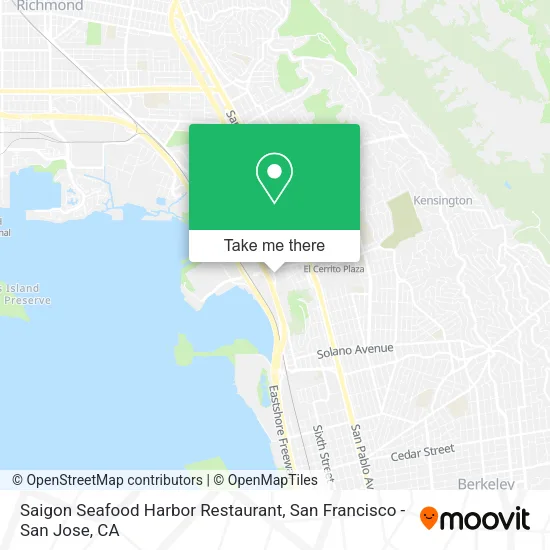 Mapa de Saigon Seafood Harbor Restaurant