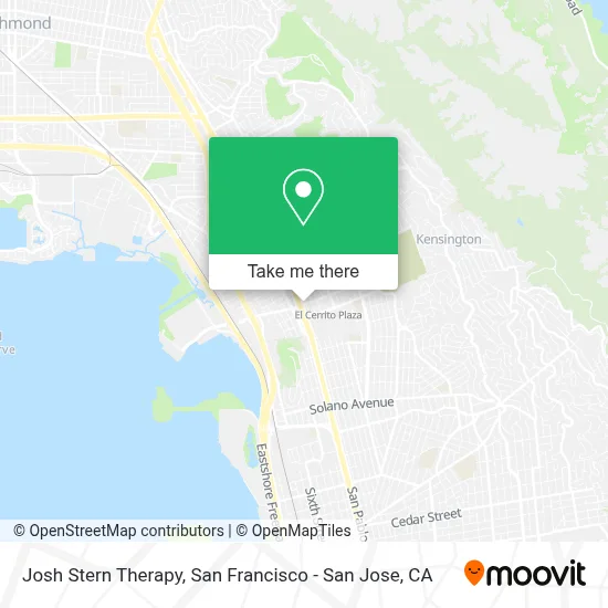 Josh Stern Therapy map