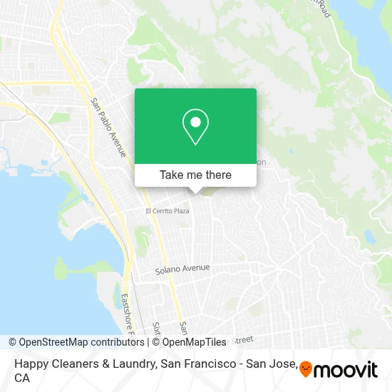 Happy Cleaners & Laundry map