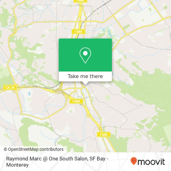 Mapa de Raymond Marc @ One South Salon