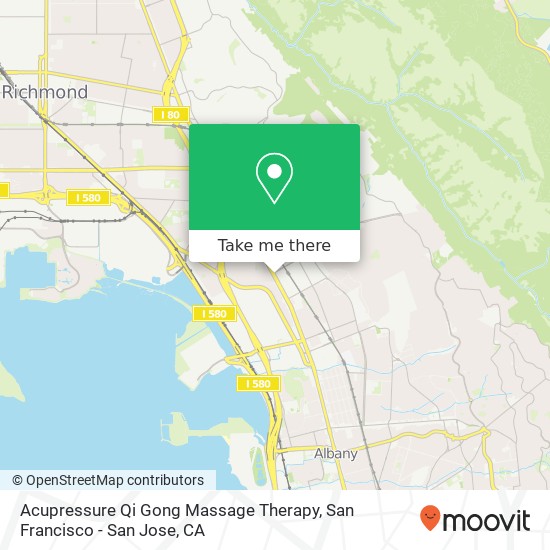 Acupressure Qi Gong Massage Therapy map