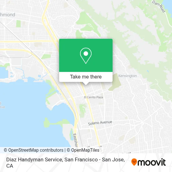 Diaz Handyman Service map