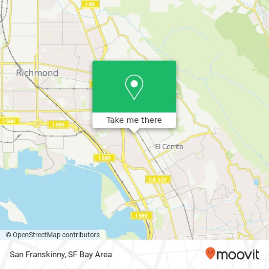 Mapa de San Franskinny