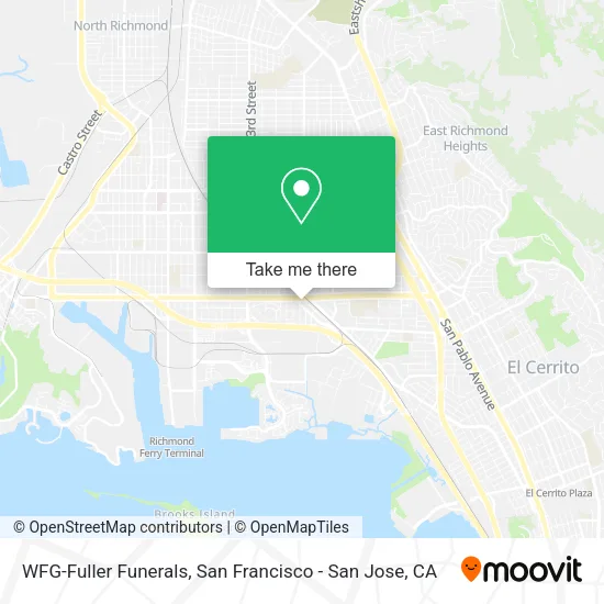WFG-Fuller Funerals map