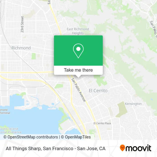 All Things Sharp map