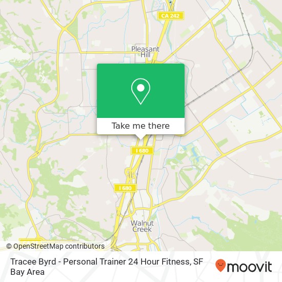 Tracee Byrd - Personal Trainer 24 Hour Fitness map