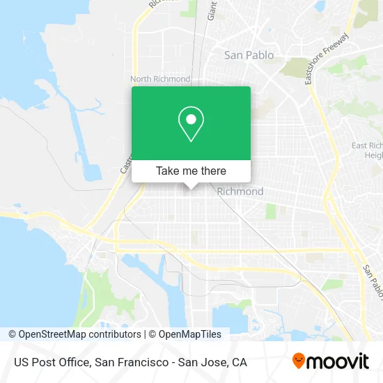 Mapa de US Post Office