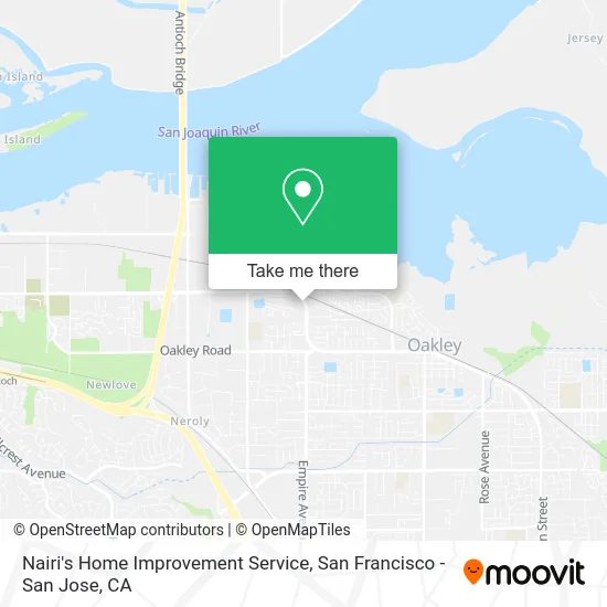Nairi's Home Improvement Service map