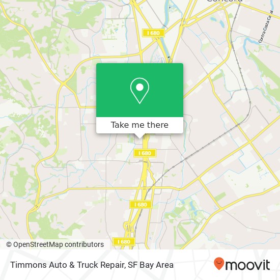 Timmons Auto & Truck Repair map