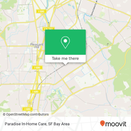 Paradise In-Home Care map