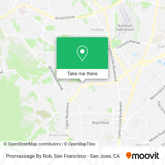 Promassage By Rob map