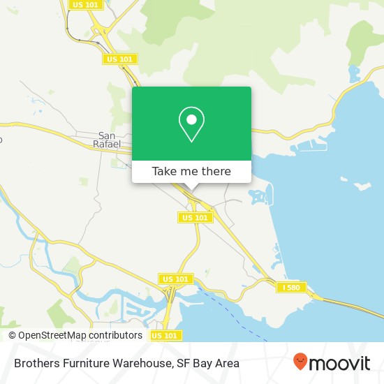 Brothers Furniture Warehouse map