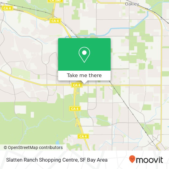 Slatten Ranch Shopping Centre map