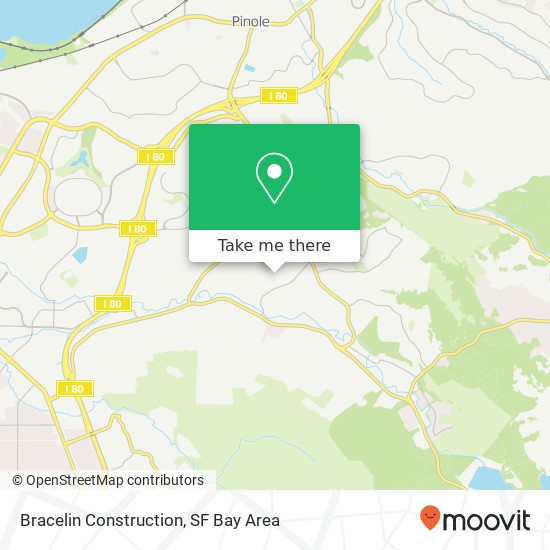 Bracelin Construction map