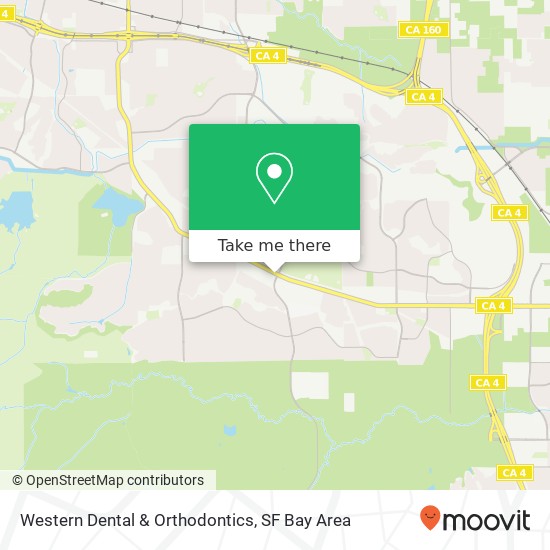 Western Dental & Orthodontics map