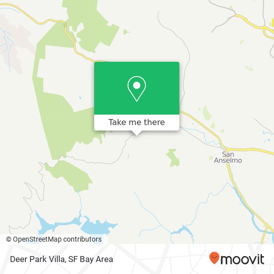 Deer Park Villa map