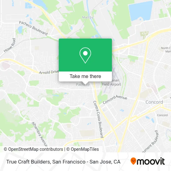 Mapa de True Craft Builders