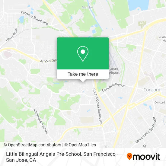 Mapa de Little Bilingual Angels Pre-School
