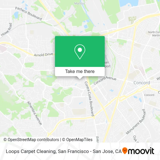Mapa de Loops Carpet Cleaning