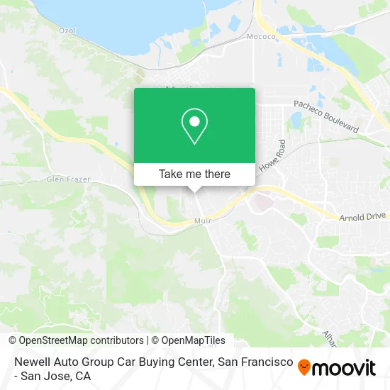 Mapa de Newell Auto Group Car Buying Center