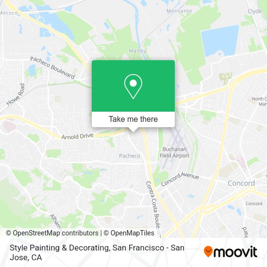 Style Painting & Decorating map