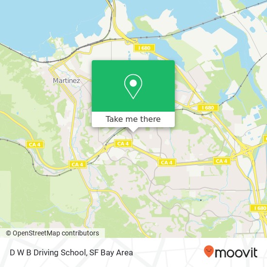 Mapa de D W B Driving School