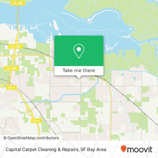 Capital Carpet Cleaning & Repairs map