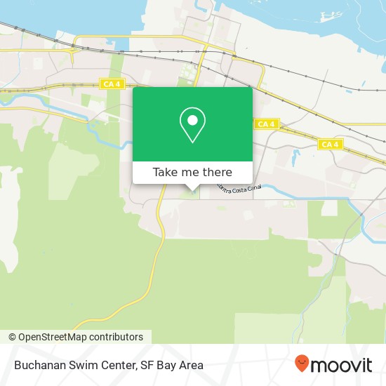 Mapa de Buchanan Swim Center