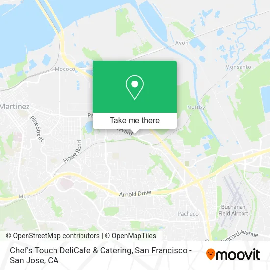 Chef's Touch DeliCafe & Catering map