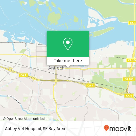 Mapa de Abbey Vet Hospital