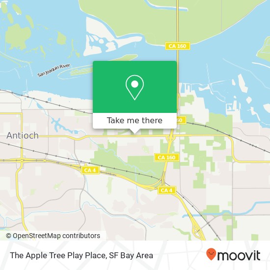 The Apple Tree Play Place map