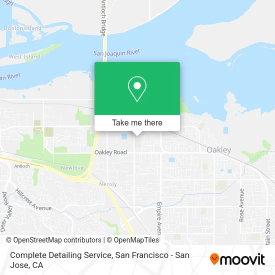 Complete Detailing Service map