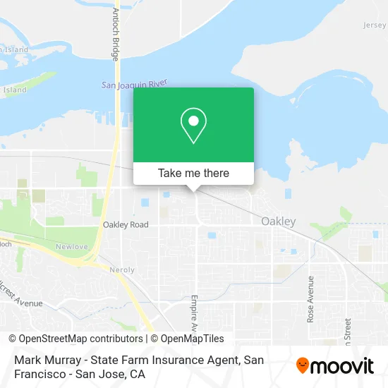 Mark Murray - State Farm Insurance Agent map