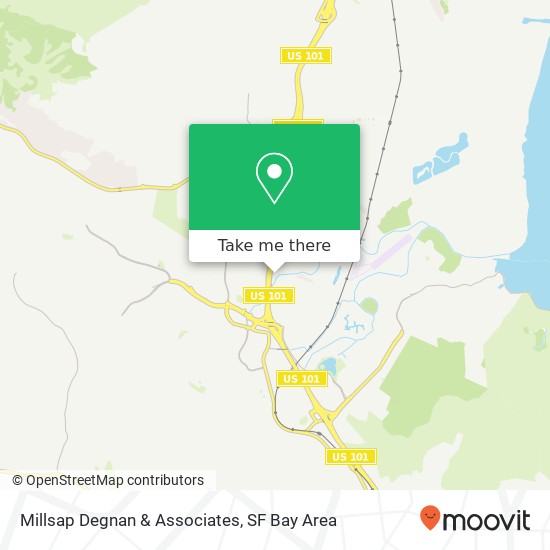 Millsap Degnan & Associates map