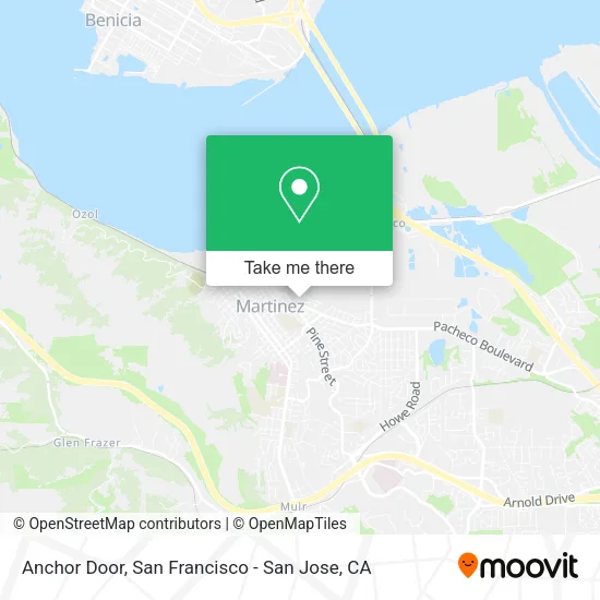 Mapa de Anchor Door