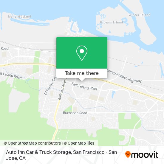 Mapa de Auto Inn Car & Truck Storage