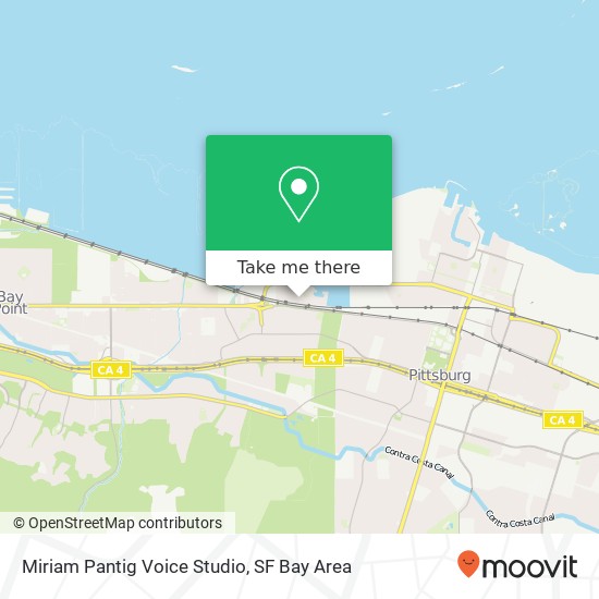 Mapa de Miriam Pantig Voice Studio