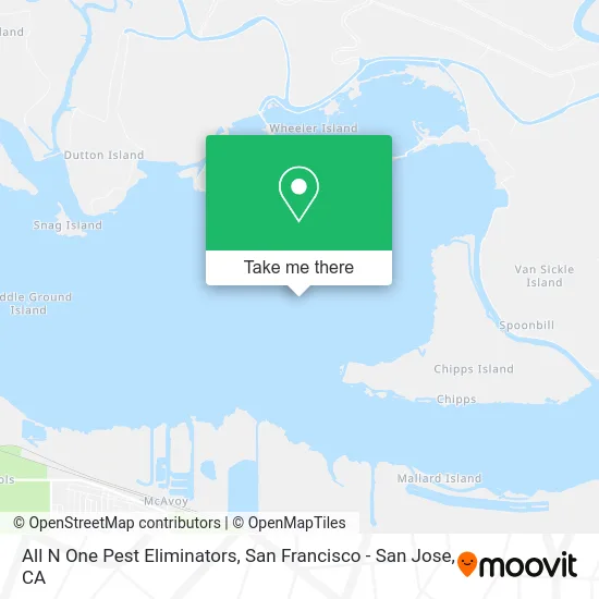 All N One Pest Eliminators map