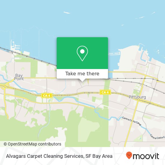 Alvagars Carpet Cleaning Services map