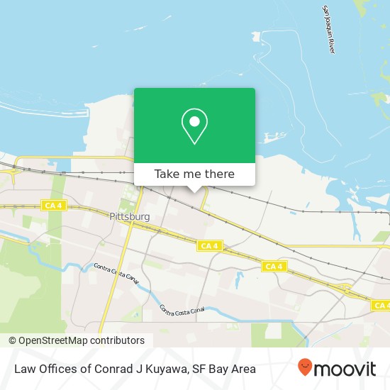 Mapa de Law Offices of Conrad J Kuyawa