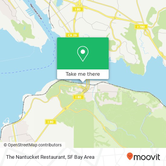 The Nantucket Restaurant map