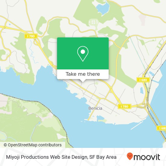 Miyoji Productions Web Site Design map