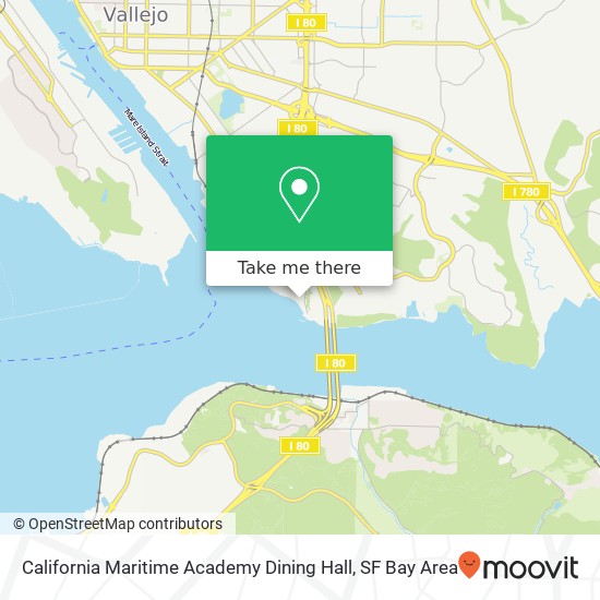 California Maritime Academy Dining Hall map