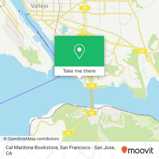 Mapa de Cal Maritime Bookstore