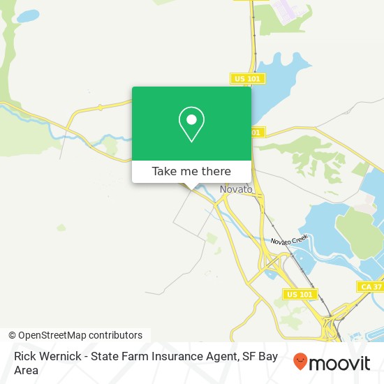 Mapa de Rick Wernick - State Farm Insurance Agent